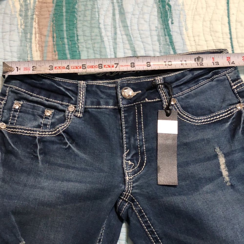 Vivi diva blinged jeans size 3 or 5 nwts - Picture 7 of 8